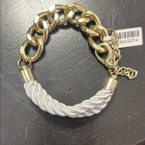 J. Crew Gold and Silver Bracelet